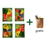 Snackkiste XS 4x + Obsttüte Aktion