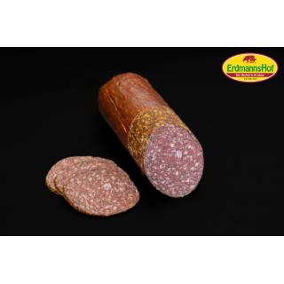 Bärlauch-Mettwurst Scheiben