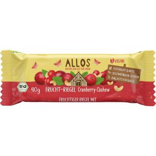 Fruchtriegel Cranberry Cashew