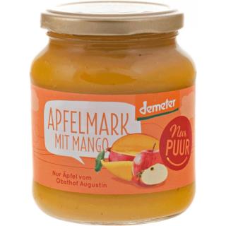 Glas Apfelmark mit Mango 360g