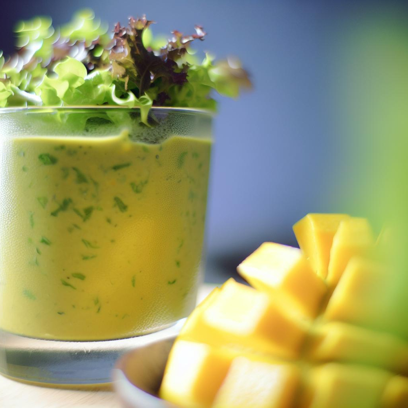 Wildsalat-Mango-Smoothie