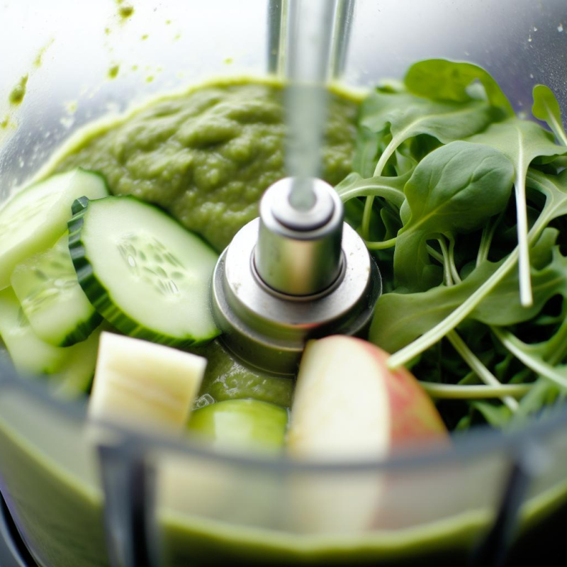 Gurken-Wilde Rauke Smoothie