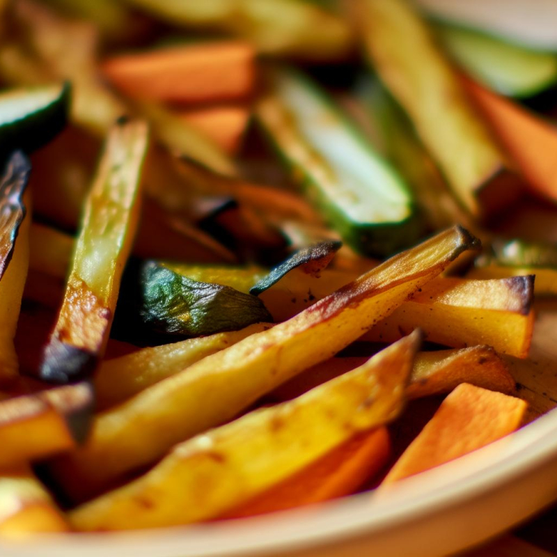 Gemüsepommes aus dem Ofen