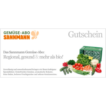 Gutschein Gemüse-Abo 100 €