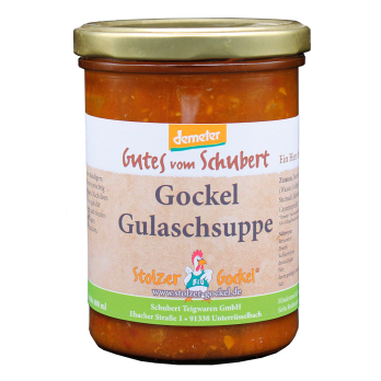 Gockel Gulaschsuppe