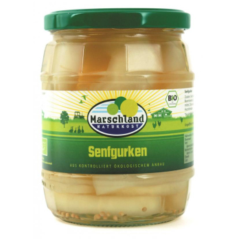 Glas Senfgurken