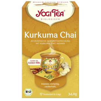 Yogi Tea Kurkuma Chai (Aufgußbeutel)