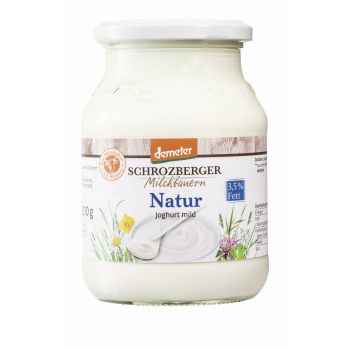 Joghurt Natur 3,5 % im Glas