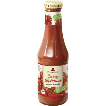 Curry-Ketchup in der Flasche