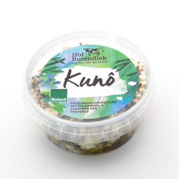 Kuno – Bio Kräuterfrischkäse  Hof Butendiek