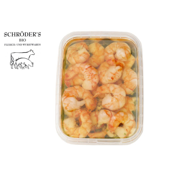 Garnelen in Knoblauchöl