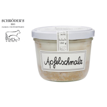 Apfelschmalz  Glas
