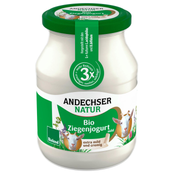Ziegenjoghurt 3,5 % im Glas