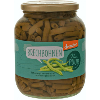 Glas Brechbohnen