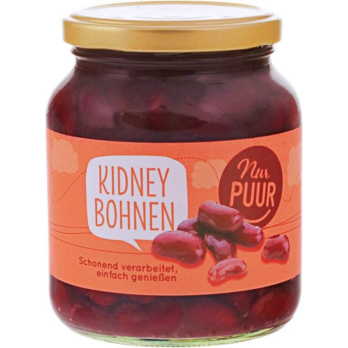 Glas Kidneybohnen